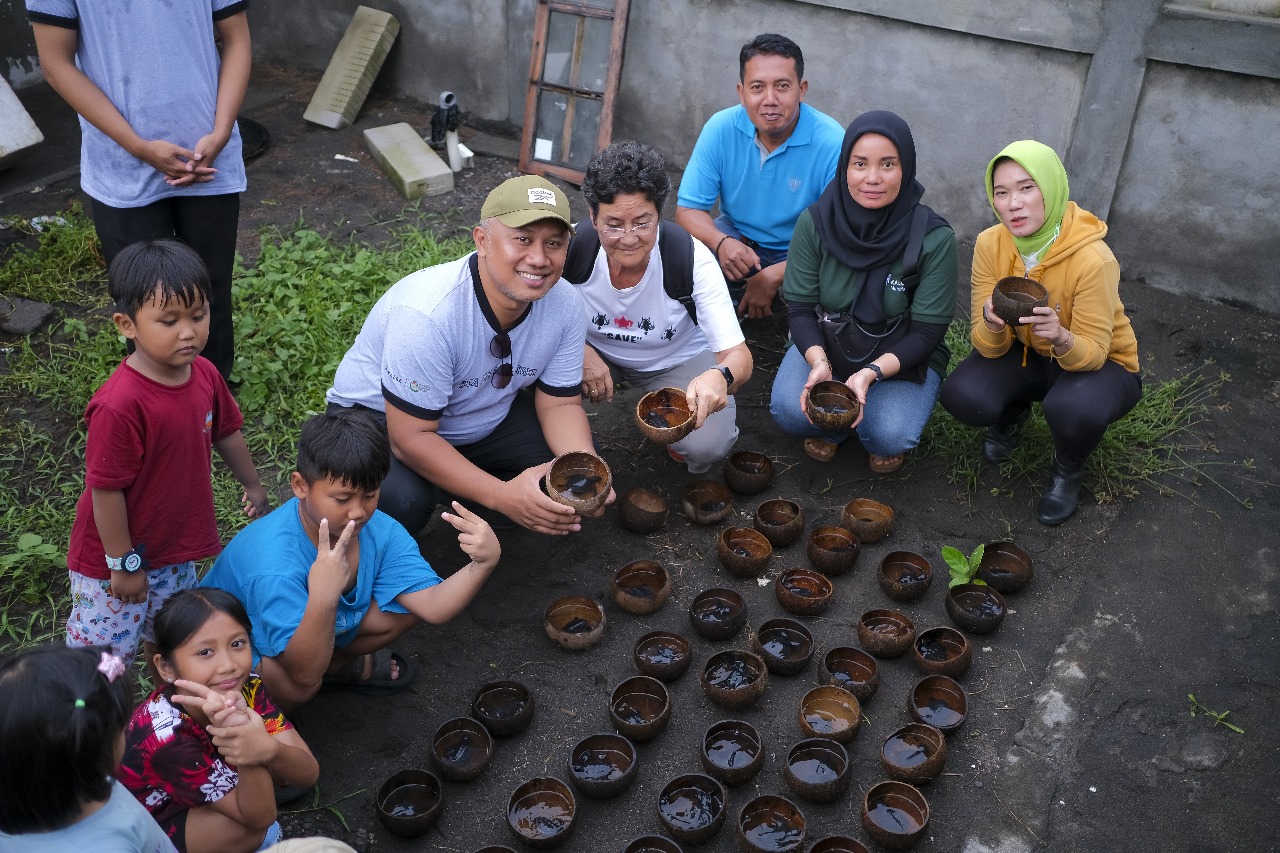 Pelepasan Tukik di Pantai Samas Wujud Kepedulian terhadap Ekosistem Laut