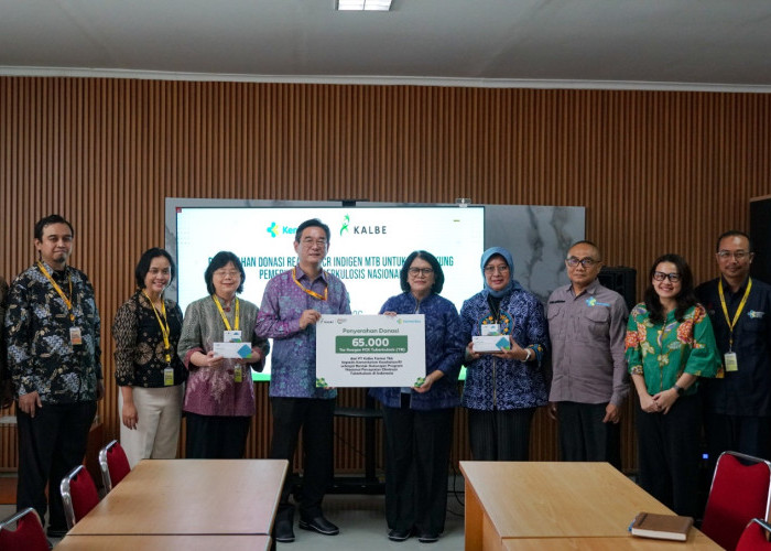 Dukung Percepatan Eliminasi Tuberkulosis di Indonesia, Kalbe Donasikan 65.000 Tes Reagen PCR Tuberkulosis
