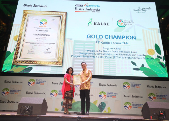 Pemberdayaan Masyarakat di Wonogiri Bawa Kalbe Raih Peringkat Gold BISRA 2025