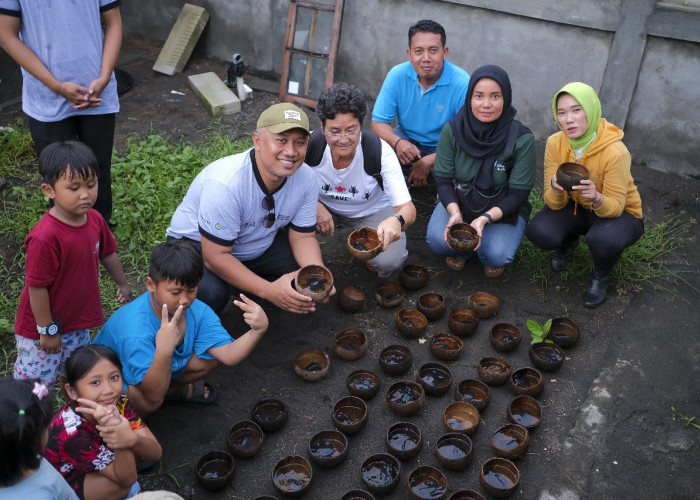 Pelepasan Tukik di Pantai Samas Wujud Kepedulian terhadap Ekosistem Laut